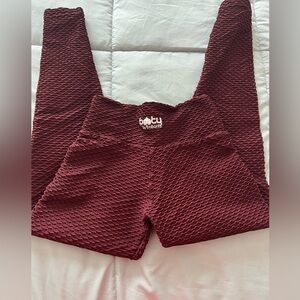 Booty By Brabants Croco Merlot leggings